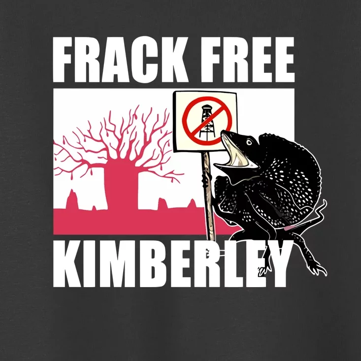 Frack Free Kimberley Lizard Toddler T-Shirt