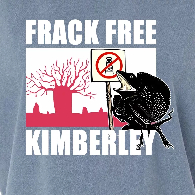 Frack Free Kimberley Lizard Garment-Dyed Women's Muscle Tee