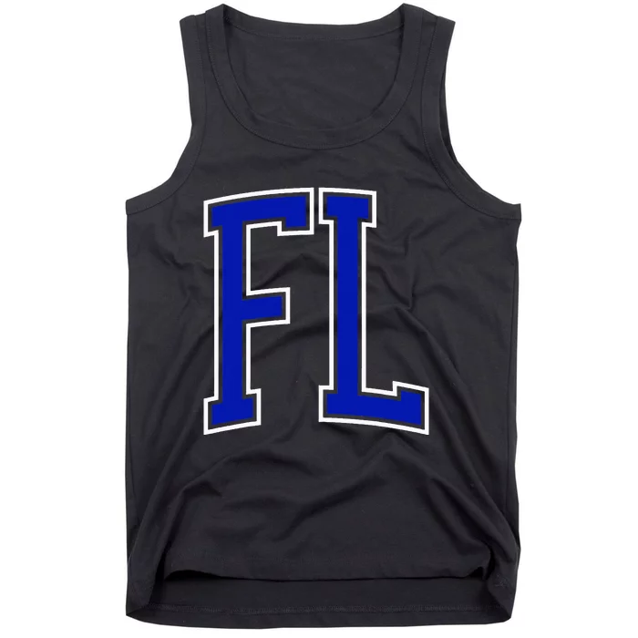 Florida FL Kids Orange Tank Top