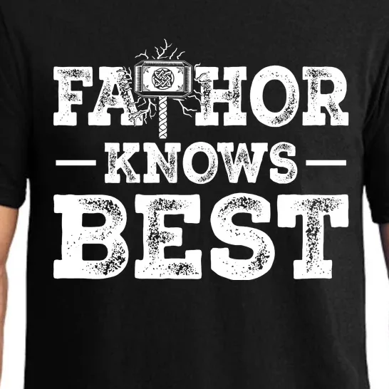 Father Fathor Knows Best T Pajama Set