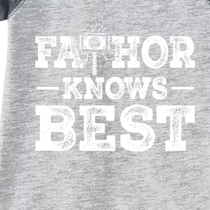 Father Fathor Knows Best T Infant Baby Jersey Bodysuit