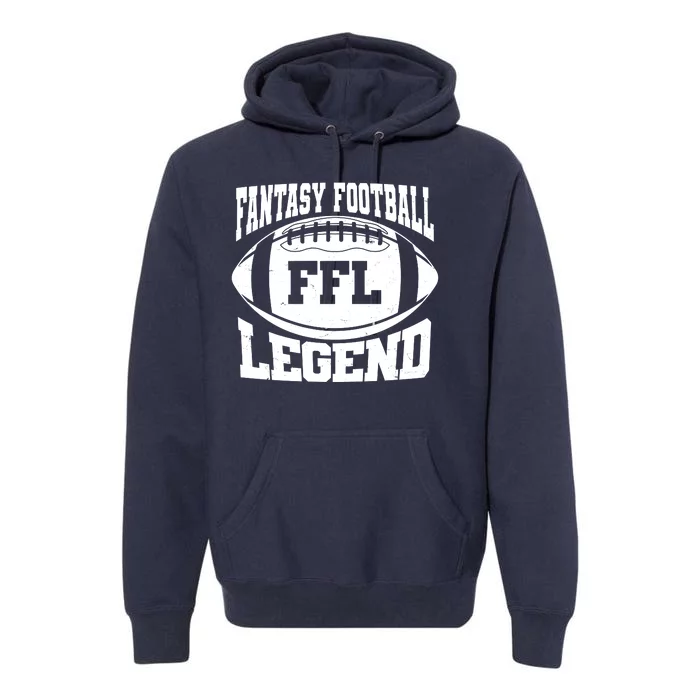 FFL Fantasy Football Legend Sports Fan Premium Hoodie