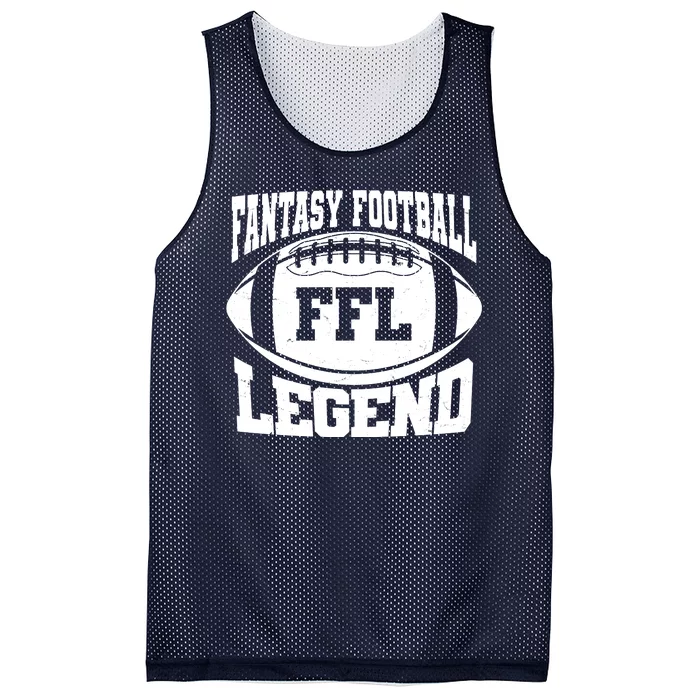 FFL Fantasy Football Legend Sports Fan Mesh Reversible Basketball Jersey Tank