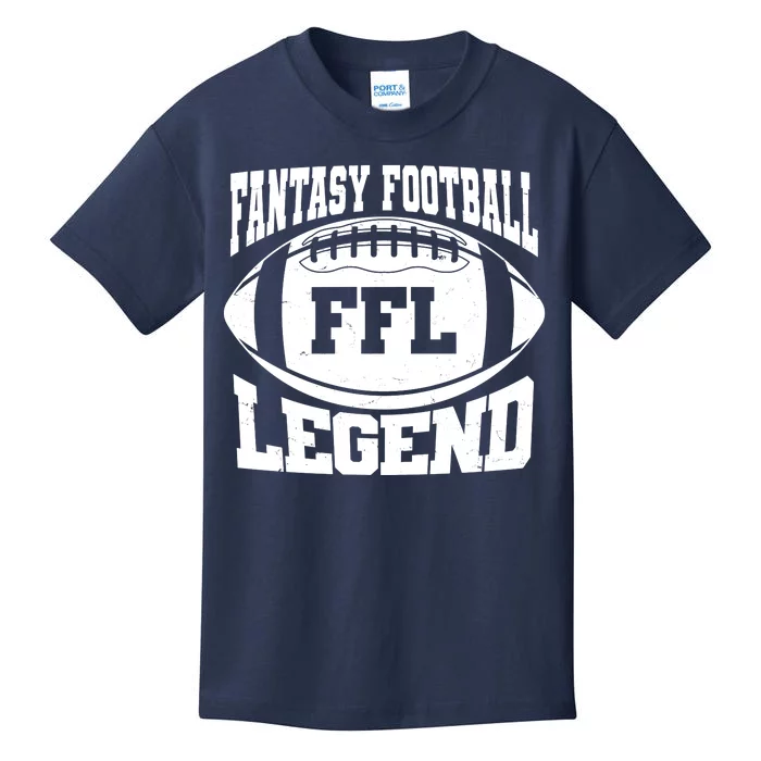 FFL Fantasy Football Legend Sports Fan Kids T-Shirt