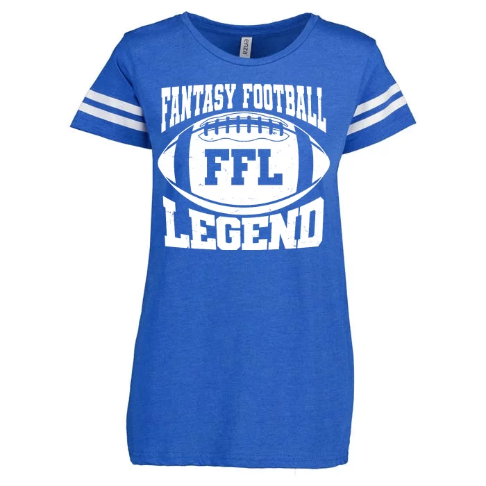 FFL Fantasy Football Legend Sports Fan Enza Ladies Jersey Football T-Shirt