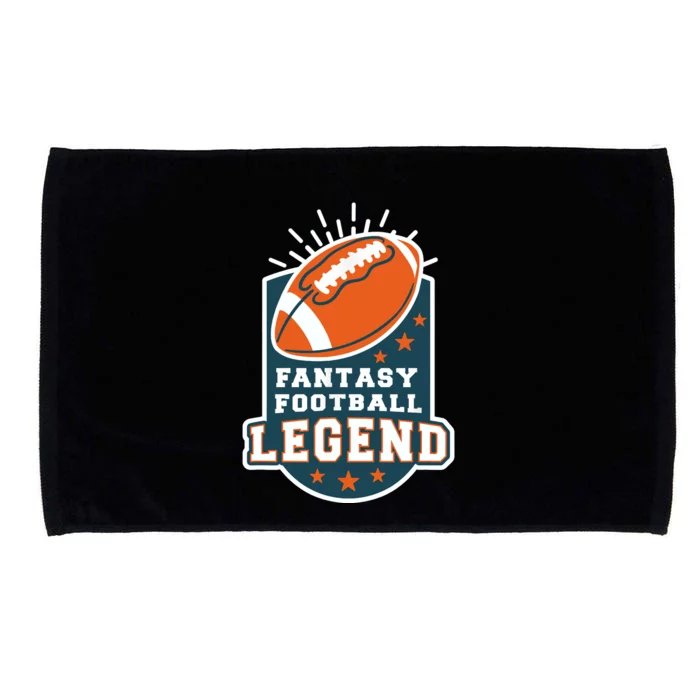 Fantasy Football League Legend Trophy Microfiber Hand Towel