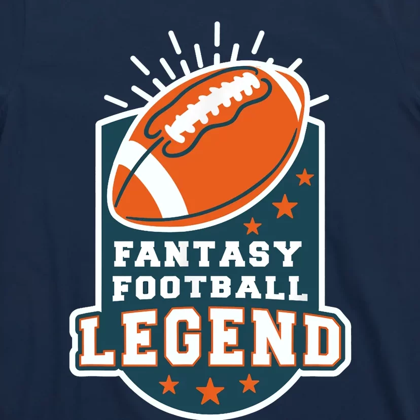 Fantasy Football League Legend Trophy T-Shirt