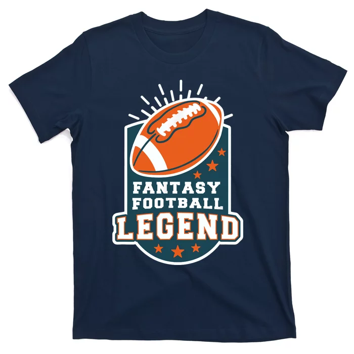 Fantasy Football League Legend Trophy T-Shirt