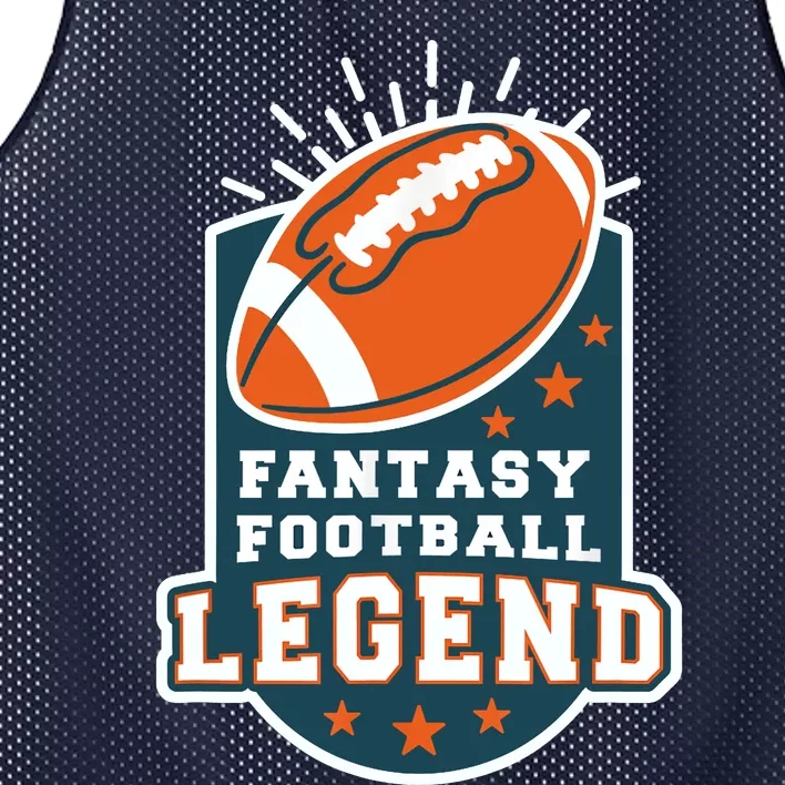 Fantasy Football League Legend Trophy Mesh Reversible Basketball Jersey Tank