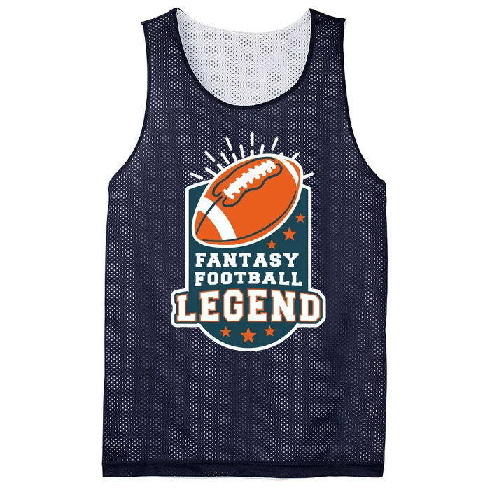 Fantasy Football League Legend Trophy Mesh Reversible Basketball Jersey Tank