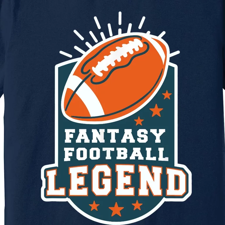 Fantasy Football League Legend Trophy Premium T-Shirt