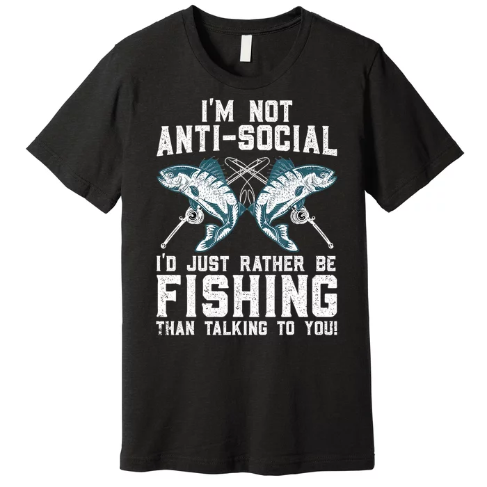 Fisherman Fishing Lover Funny Fishing Gift Premium T-Shirt