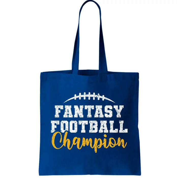 Fantasy Football League Winner Fantasy Football Champion Gift Tote Bag