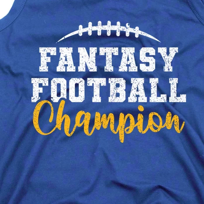 Fantasy Football League Winner Fantasy Football Champion Gift Tank Top