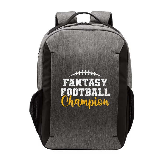 Fantasy Football League Winner Fantasy Football Champion Gift Vector Backpack