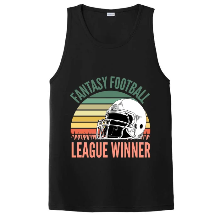 Fantasy Football League Winner Gift Performance Tank