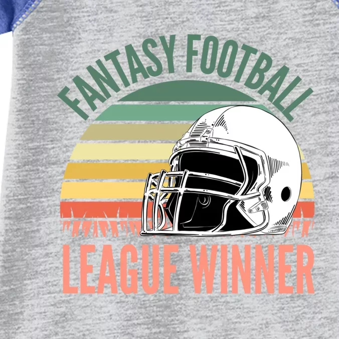 Fantasy Football League Winner Gift Infant Baby Jersey Bodysuit