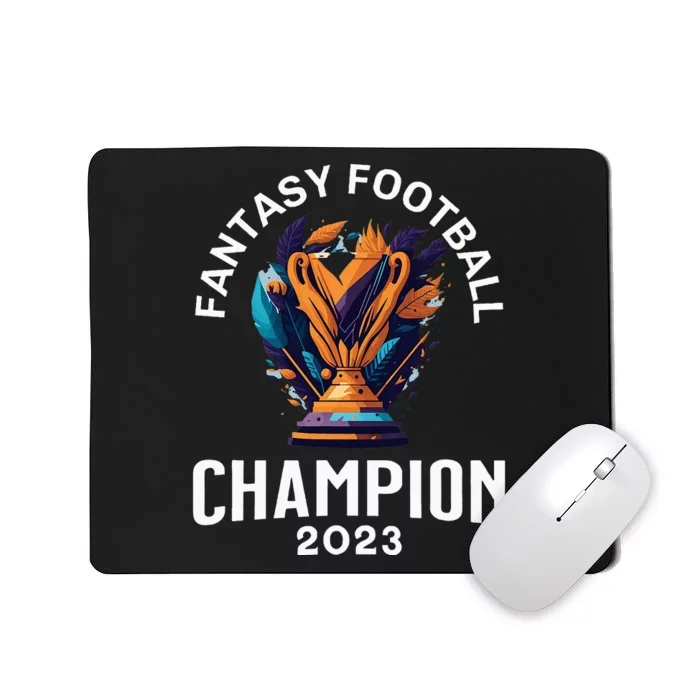 Fantasy Football League Champion Winner Mousepad