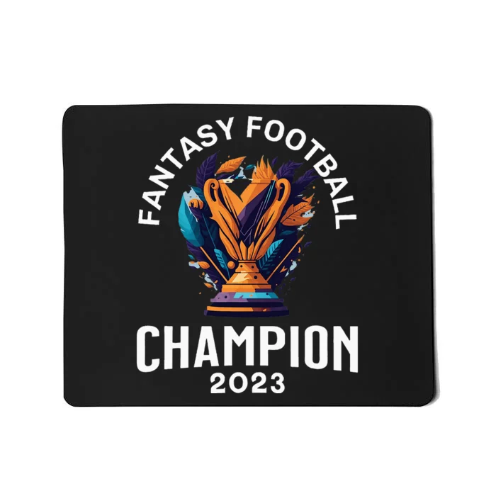 Fantasy Football League Champion Winner Mousepad