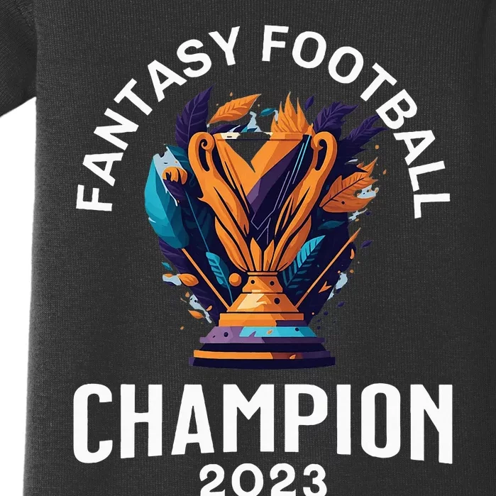 Fantasy Football League Champion Winner Baby Bodysuit