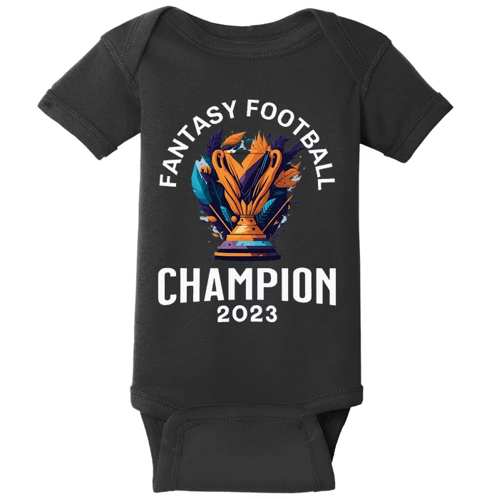 Fantasy Football League Champion Winner Baby Bodysuit