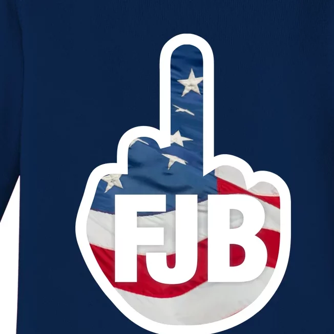 FJB Flag Logo Apparel Baby Long Sleeve Bodysuit