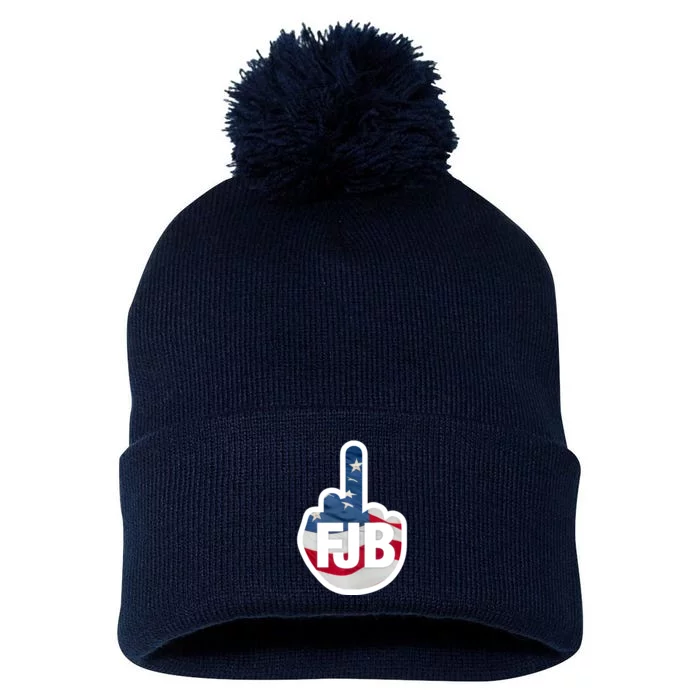 FJB Flag Logo Apparel Pom Pom 12in Knit Beanie