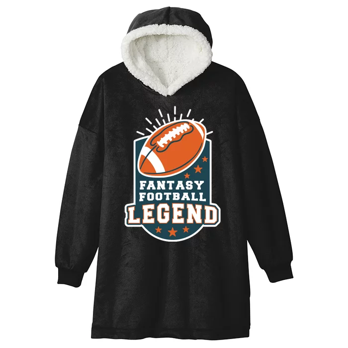 Fantasy Football Legend Hooded Wearable Blanket