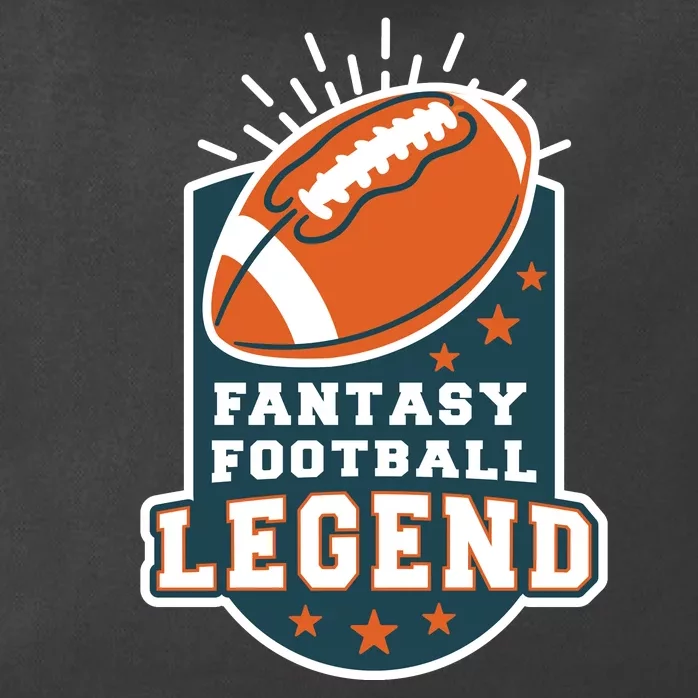 Fantasy Football Legend Zip Tote Bag