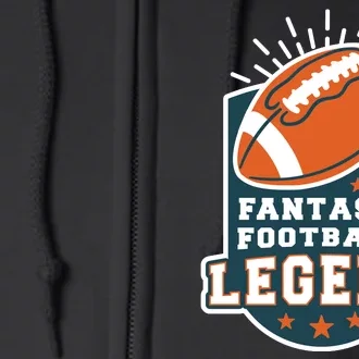 Fantasy Football Legend Full Zip Hoodie