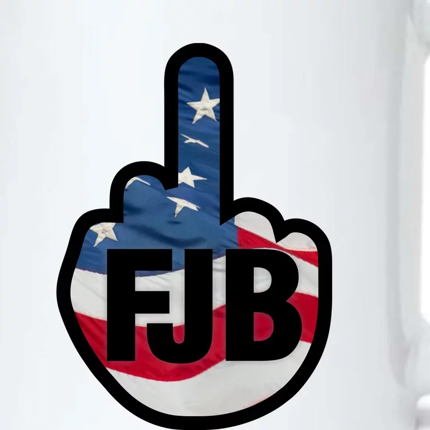 FJB Flag Logo Kitchenware Front & Back Black Color Changing Mug