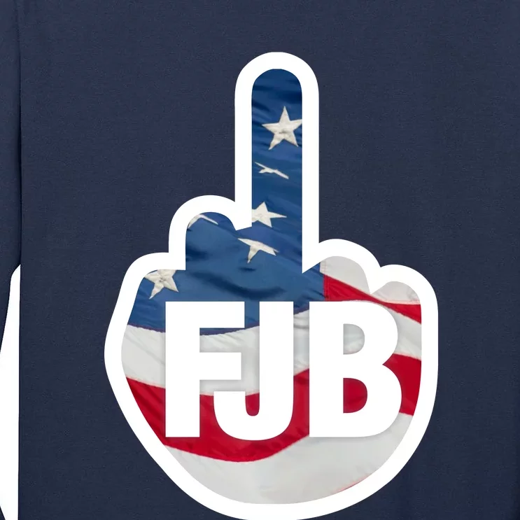 FJB Flag Logo Kitchenware Front & Back Tall Long Sleeve T-Shirt