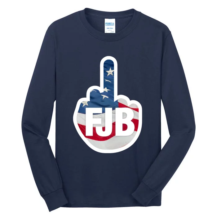 FJB Flag Logo Kitchenware Front & Back Tall Long Sleeve T-Shirt