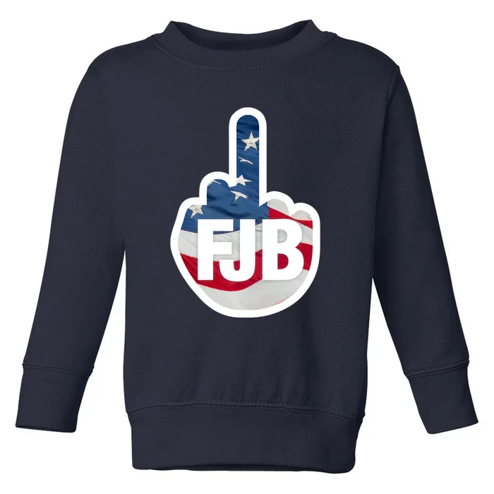 FJB Flag Logo Kitchenware Front & Back Toddler Sweatshirt