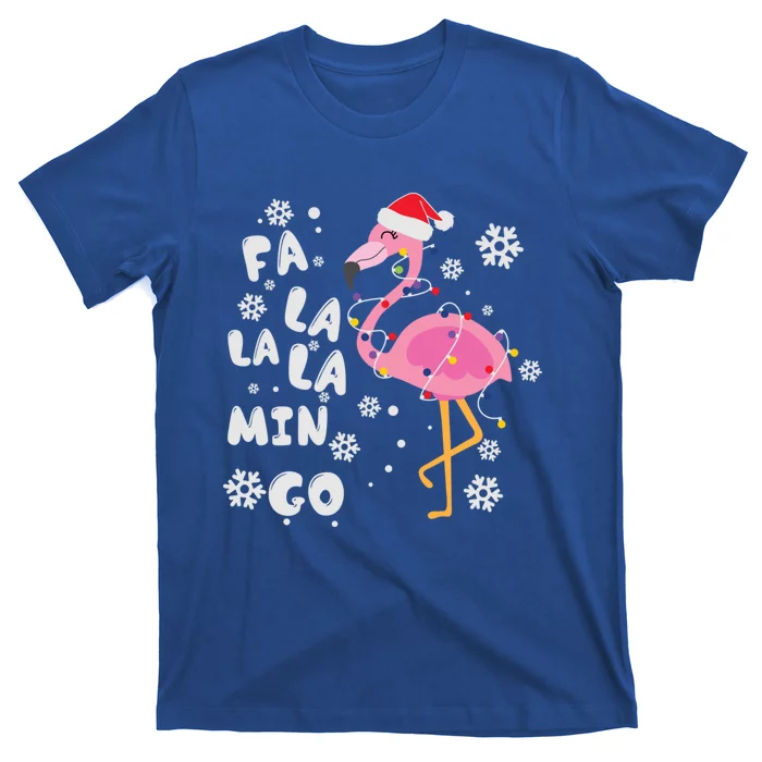 Funny Fa La Mingo Ugly Christmas Flamingo Cute Gift T-Shirt