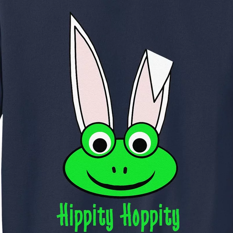 Funny Frog Lovers Cute Bunny Ears Hippity Hoppity Sweatshirt