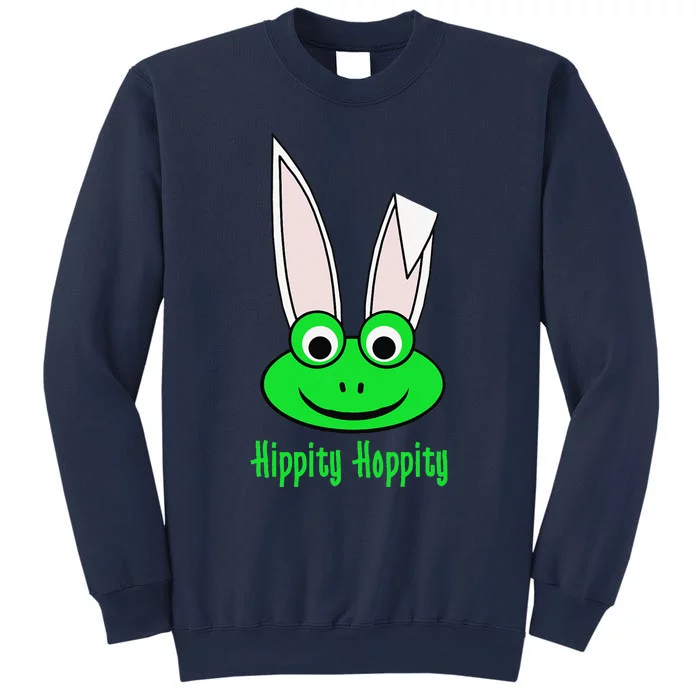 Funny Frog Lovers Cute Bunny Ears Hippity Hoppity Sweatshirt