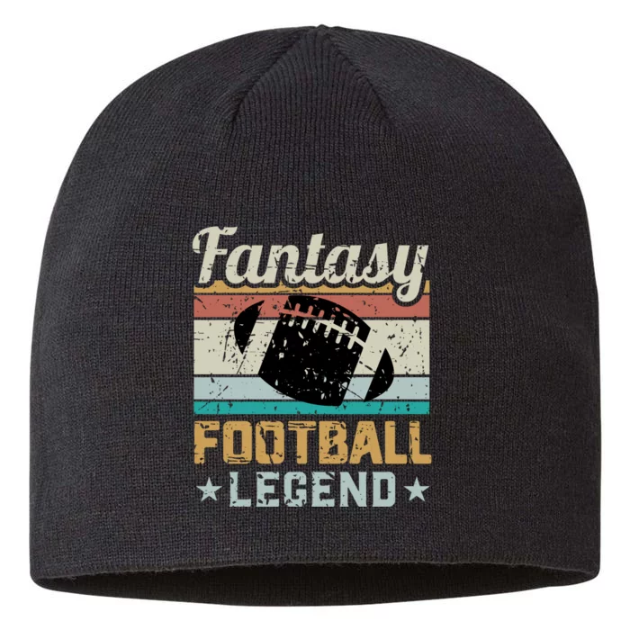 Fantasy Football Legend Retro Style 8 1/2in Sustainable Knit Beanie