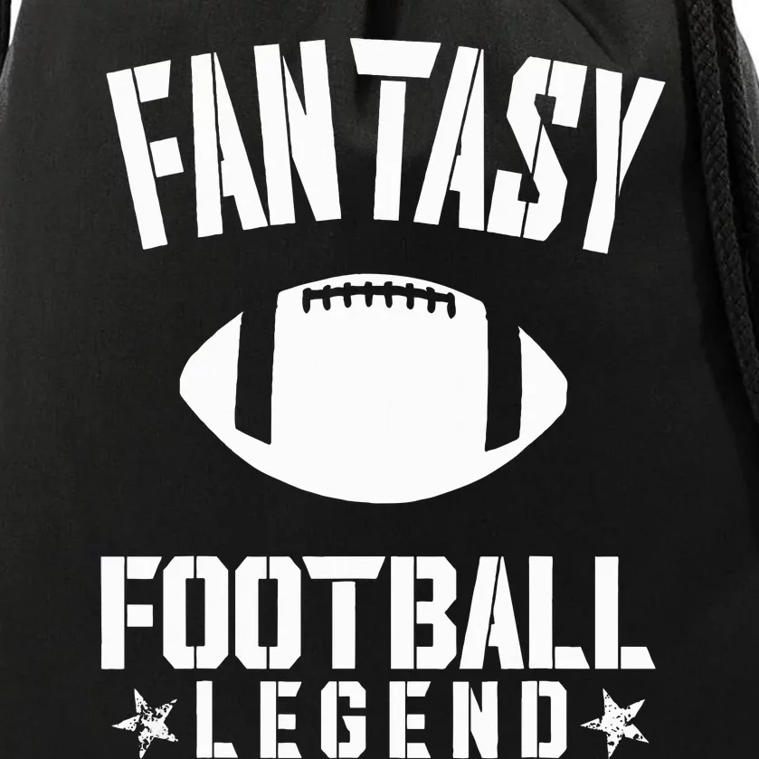 Fantasy Football Legend Fans Awesome Cool Gift Drawstring Bag