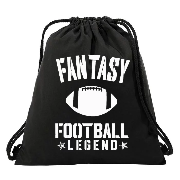 Fantasy Football Legend Fans Awesome Cool Gift Drawstring Bag