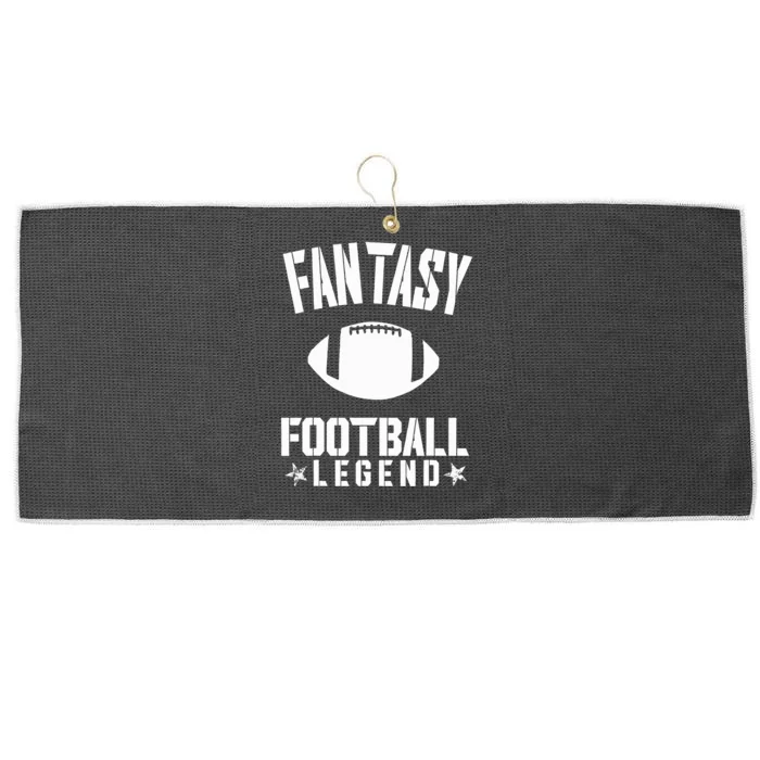 Fantasy Football Legend Fans Awesome Cool Gift Large Microfiber Waffle Golf Towel