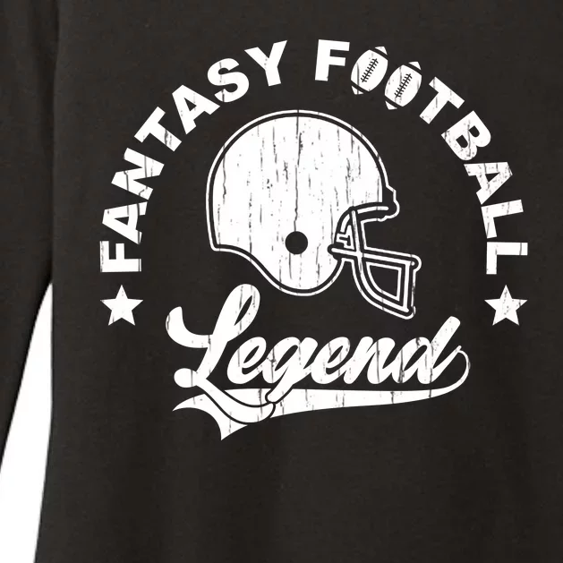 Fantasy Football Legend Funny Gift Womens CVC Long Sleeve Shirt