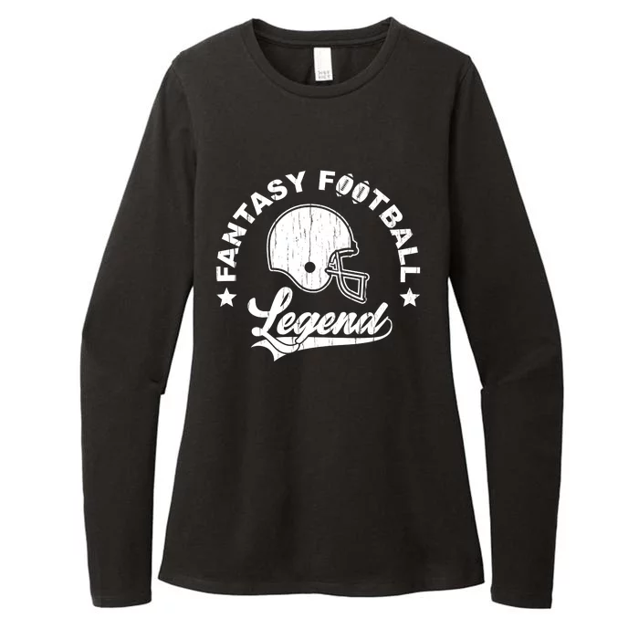 Fantasy Football Legend Funny Gift Womens CVC Long Sleeve Shirt