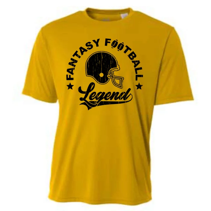 Fantasy Football Legend Funny Gift Cooling Performance Crew T-Shirt