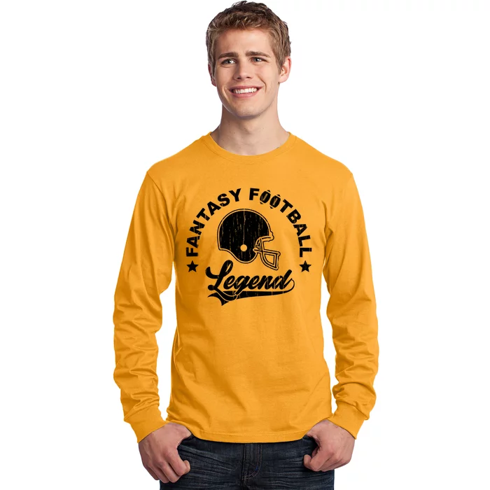 Fantasy Football Legend Funny Gift Long Sleeve Shirt