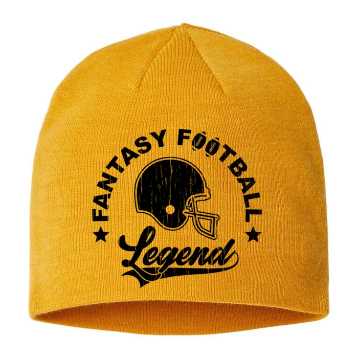 Fantasy Football Legend Funny Gift 8 1/2in Sustainable Knit Beanie