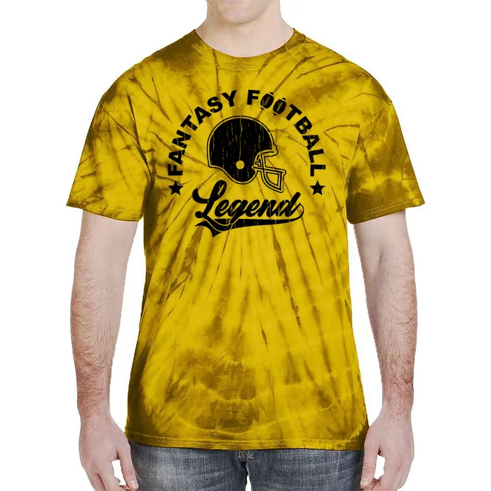 Fantasy Football Legend Funny Gift Tie-Dye T-Shirt