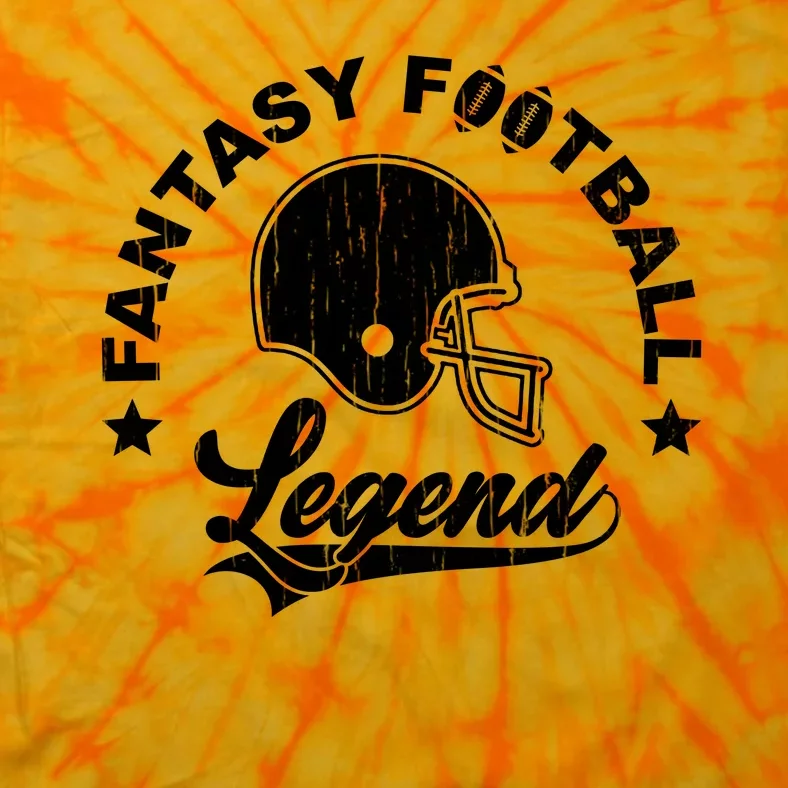 Fantasy Football Legend Funny Gift Tie-Dye T-Shirt