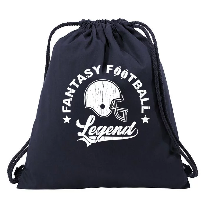 Fantasy Football Legend Funny Gift Drawstring Bag