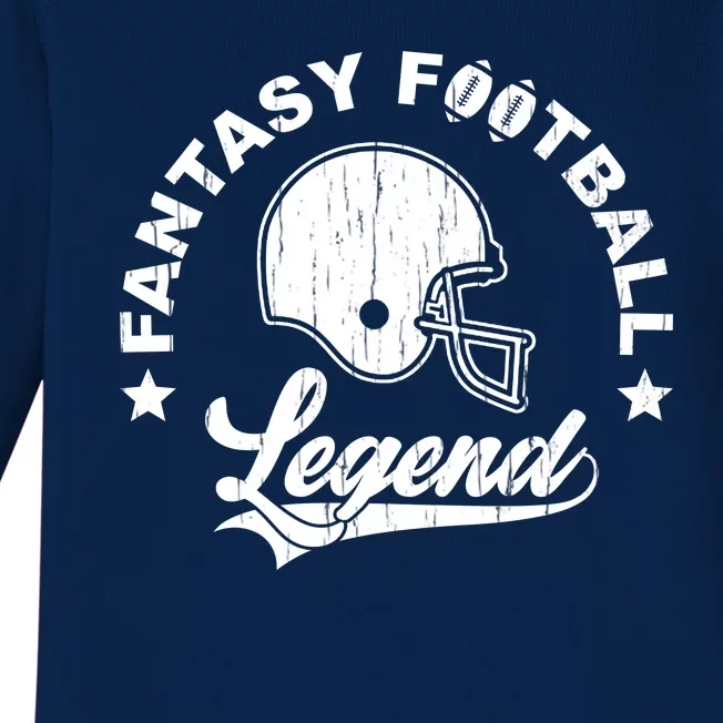 Fantasy Football Legend Funny Gift Baby Long Sleeve Bodysuit